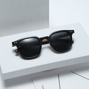 Vintage Wood Grain Holiday Beach Sunglasses